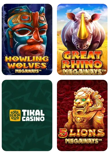 Tikal Casino affiliate landing preview